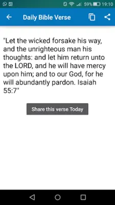 Devotion - Offline Bible android App screenshot 1