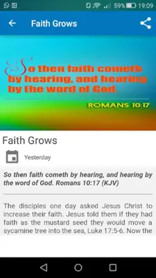 Devotion - Offline Bible android App screenshot 2